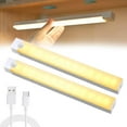 thumbnail image 1 of Punch-free smart magnetic rechargeable LED light, indoor rechargeable magnetic LED motion sensor light, infrared motion sensor light, suitable for stairs, wardrobes, and cabinets., 1 of 7
