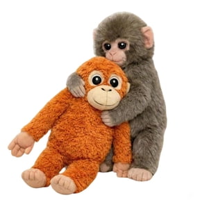 Punch Stuffed Monkey,Punch Monkey Chimpanzee Hand Toy, Interactive Plush Hand Puppet, Cute Animal Play Toy for Kids