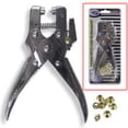thumbnail image 1 of Punch with Grommeting Eyelet Hand Tool, 100-Piece, 1 of 1