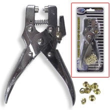 Punch with Grommeting Eyelet Hand Tool, 100-Piece
