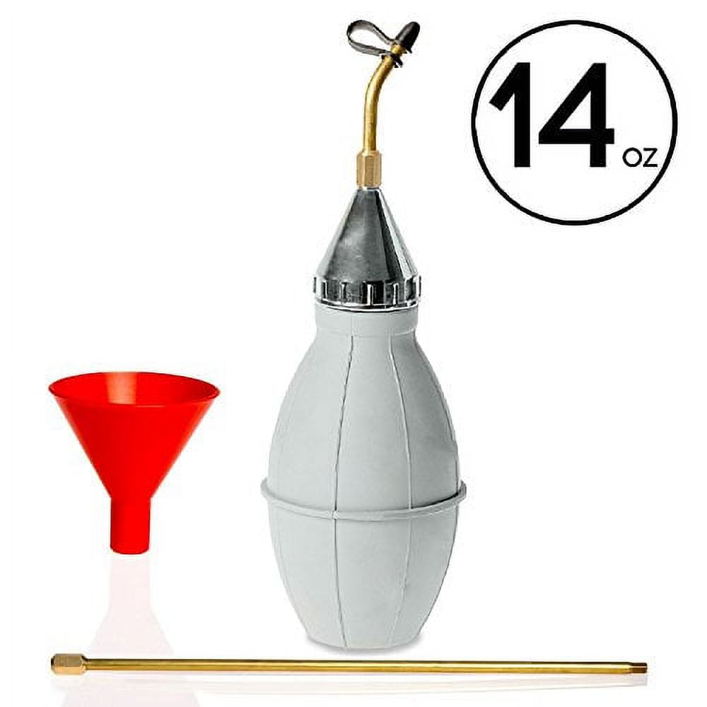 Punchau Pest Control Duster with 12 inch Brass Extension Bug Duster