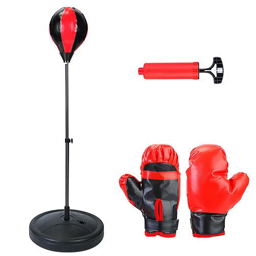 Punching Bag For Kids Junior Boxing Set w/ Boxing Gloves Height