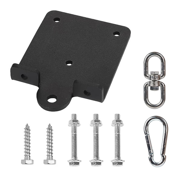 Punching Bag Hanger for Heavy Bag Beam Mount Hardware 360 Rotation Boxing Bag Ceiling Mount I-Beam Heavy Bag Hanger Beam Mount Hooks