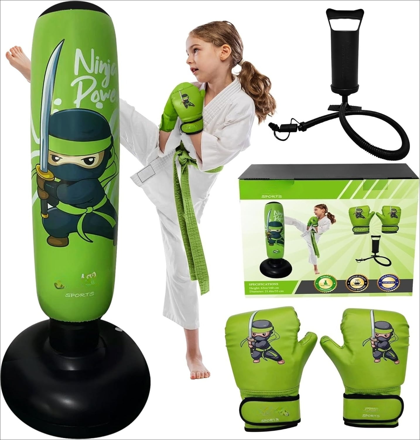 Punching Bag for Kids 5' 3