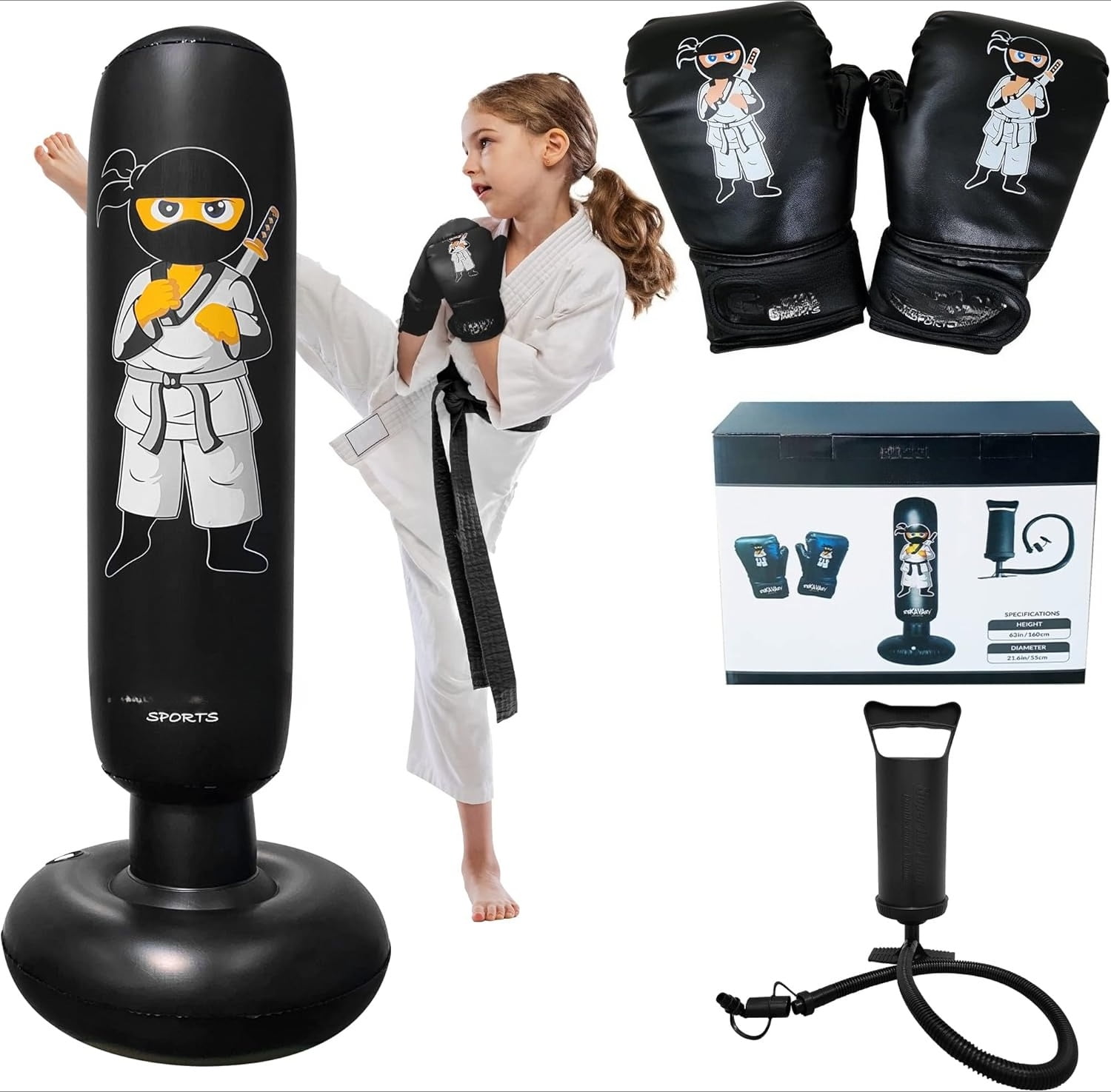 Punching Bag for Kids 5' 3