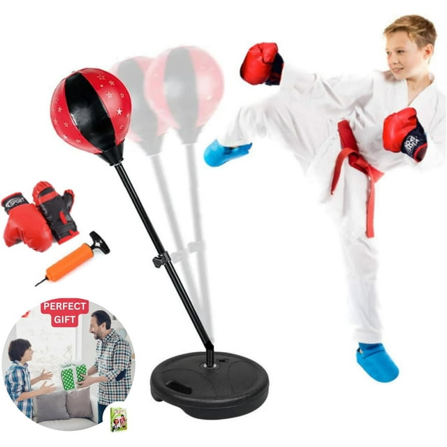 Punching Bag for Kids Incl Boxing Set 310 Year Toddler Boxing Set