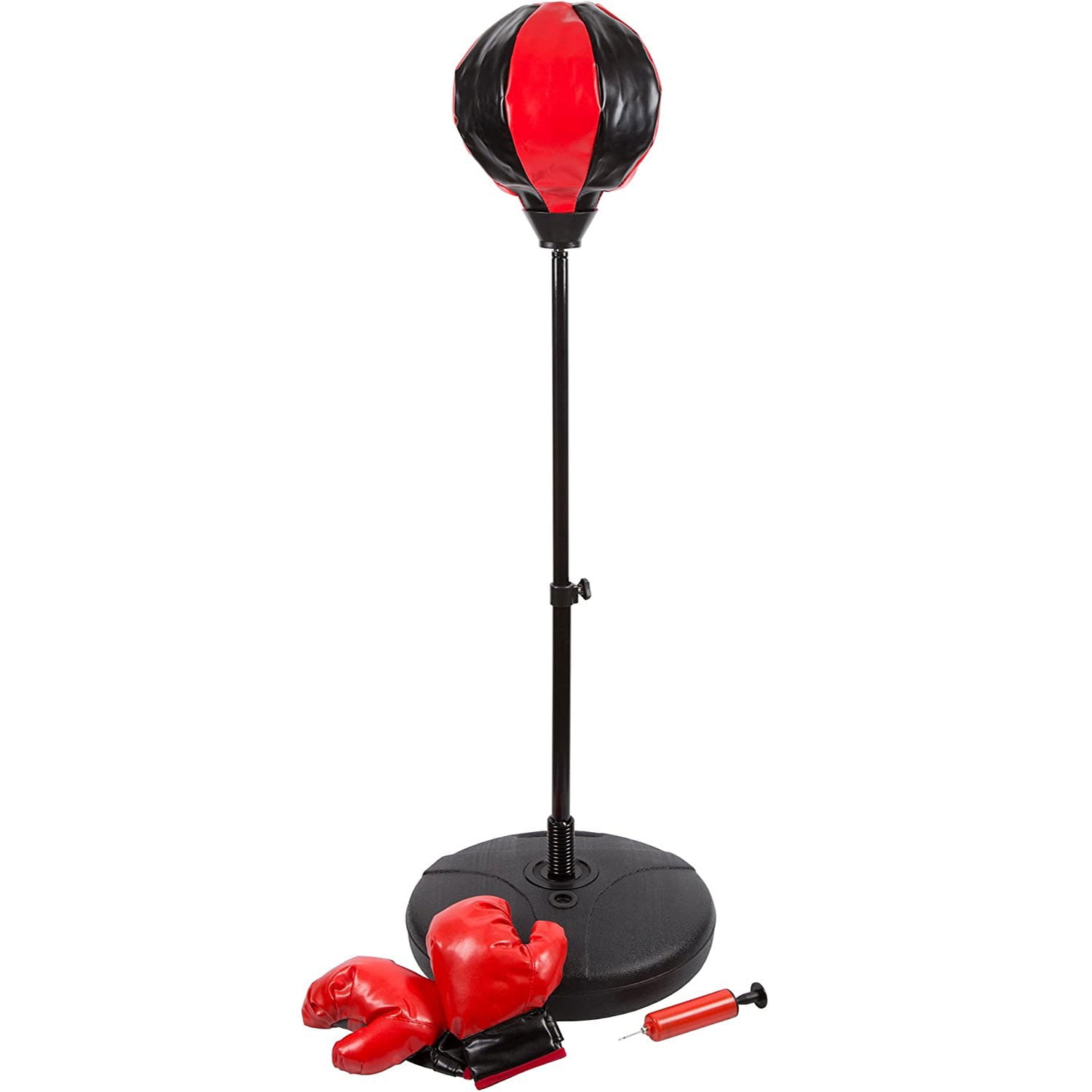 Punching Bag for Kids Punching Bag with Boxing Gloves Adjustable Kids Boxing Bag Exercise Set Big Speed Ball Boxing Toy Gifts for Boys and Girls Ages 3 - 12 Years Old