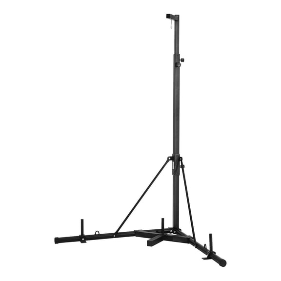 Punching Bag Stand, Heavy Duty Steel Boxing Stand, Adjustable Height Freestanding, 140lbs Capacity, Home Gym Fitness Equipment