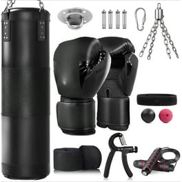 RDX Punching Bag Unfilled Anti Swing Set Kick Boxing MMA Training