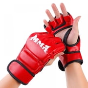 Punching Gloves for Adults MMA Training Gloves Men Fight Boxing Gloves Open Fingers Women