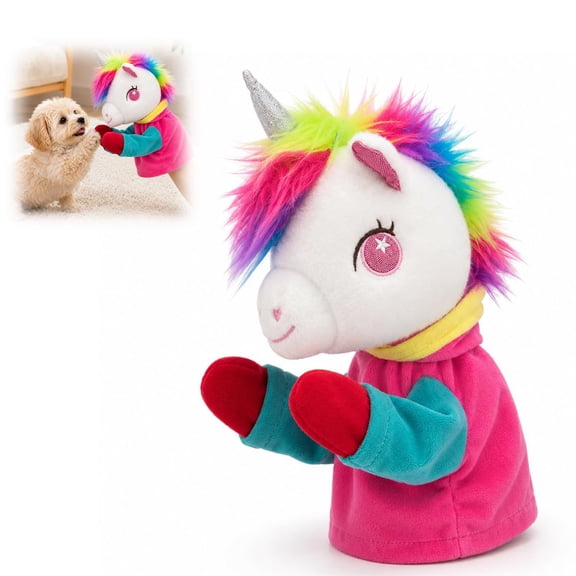 Punching Puppet Animal Boxing Puppet,Plush Sound Glove