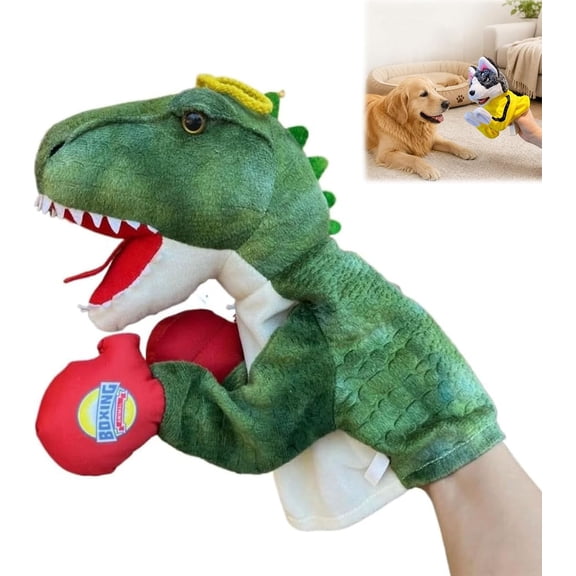 Punching Puppet Animal Boxing Puppet, Shark Puppets Kung Fu Husky Gloves with Sound, 2026 New Interactive Hand Puppets, Funny Gifts for Small Dogs and Cats(C)
