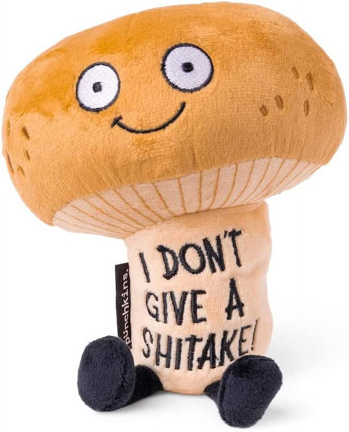 Punchkins I Don't Give A Shitake Mushroom Plush