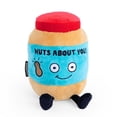 thumbnail image 1 of Punchkins - "Nuts About You" Plushie - Funny Pun White Elephant Novelty Adult Gag Gift, 1 of 1