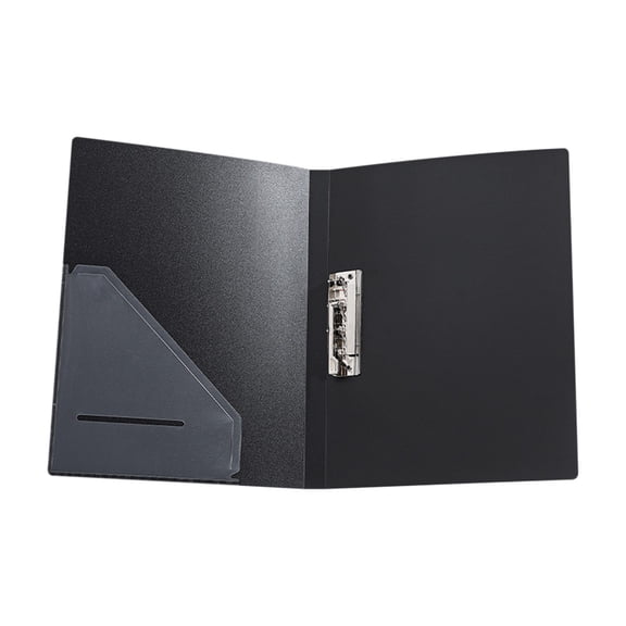 Punchless Binder Letter Size with Clamp, Punchless Clamp Binder Fits 8.5 X 11 Paper Holds Unpunched Sheets with Clip. Durable Plastic Cover for Home and Office
