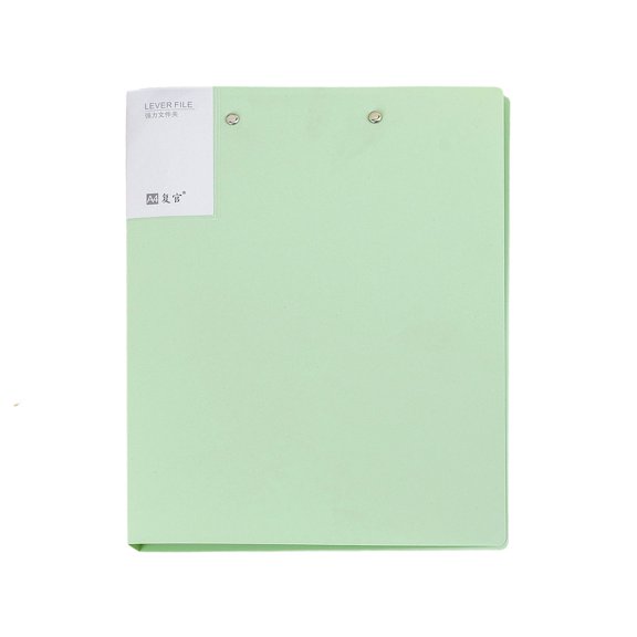 Punchless Clamp Binder, 9.3"×12.2" Ringless Binder, Double Strong Clips File Folder, Folder with Metal Clip, Letter Size Documents Organiser, Plastic File Binder, Portable Paper Organizer