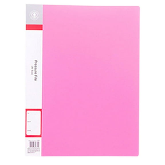 Punchless Report Folder with Strong Clips, A4 File Folder for Business, Office, School Use, Holds 100 Sheets, Project Document Organizer
