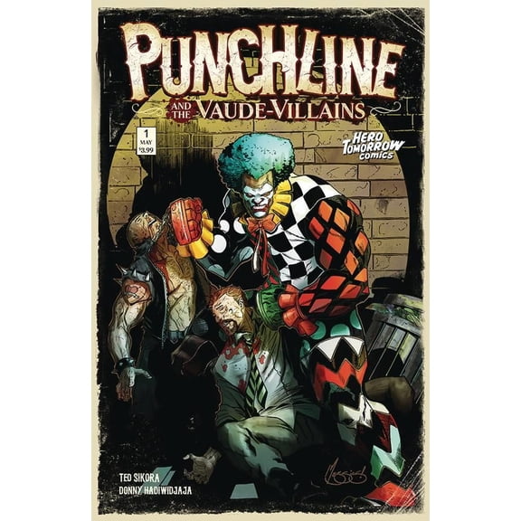 Punchline And Vaude Villains #1 Cvr C Messias 5 Copy Free In Hero Tomorrow Comics Comic Book