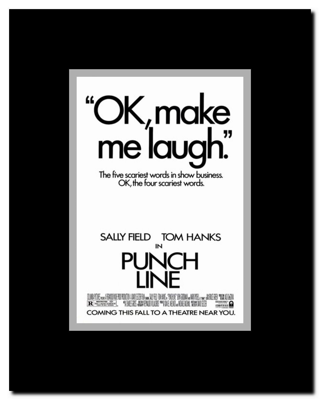 Punchline Framed Movie Poster