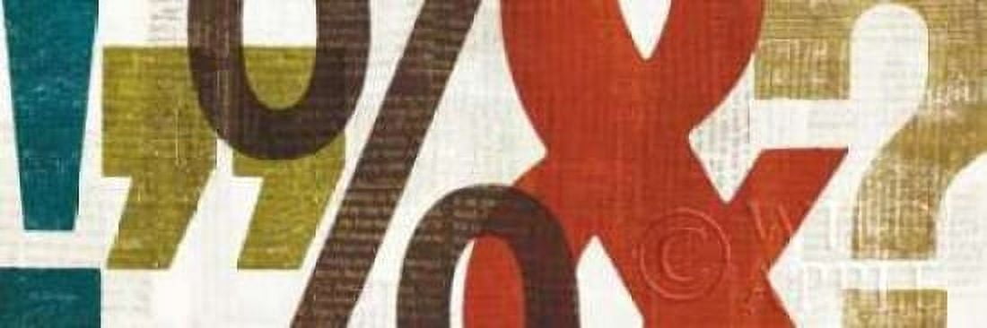 Punctuated II Canvas Art - Michael Mullan (12 x 36)
