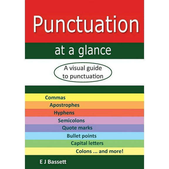 Punctuation at a glance: A visual guide to punctuation, (Paperback)