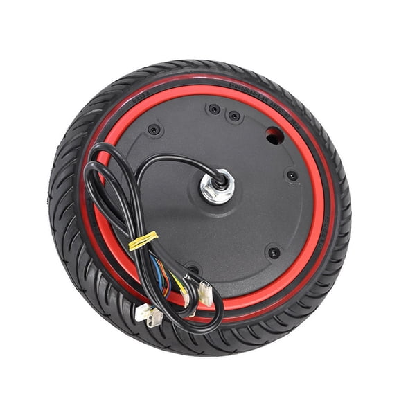 Puncture Proof 36V 350W Motorized Front Wheel with Durability Air Filled Tire Suitable For M365 8.5Inch Electric Scooter