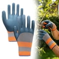 thumbnail image 1 of Puncture Proof Garden Gloves - Thorn Proof Cut Resistant Work Gloves Rubber Coated Heavy Duty Protection for Yard Work Gardening Pruning Weeding Landscaping - Blue, 1 of 8