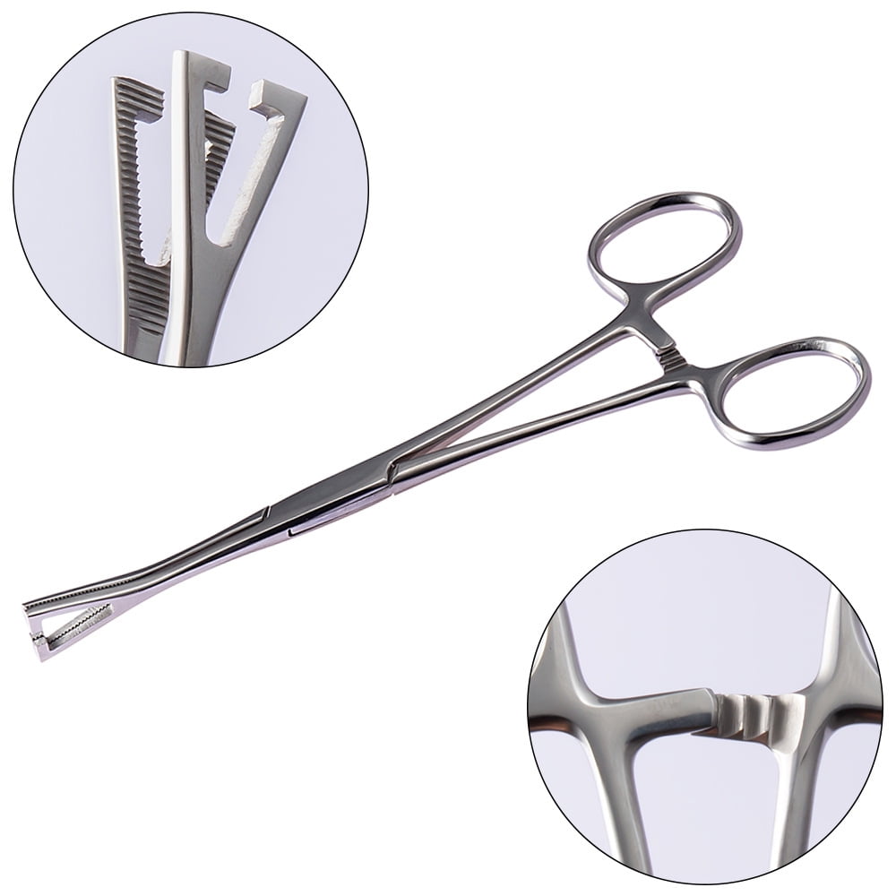 Puncture tools 27 kinds of perforating pliers positioning pliers open pliers stainless steel needle tube pliers puncture pliers set-Triangle opening pliers