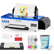 Punehod A3 13" L1800 DTF Printer +Oven Transfer Printer with Roll Feeder