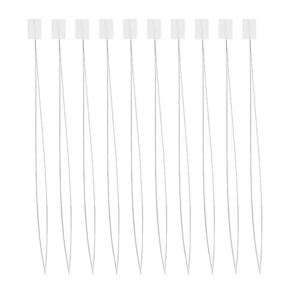 Pungan 10pcs Punch Needle Threader Beading Needle Sewing Needle Threader Needle-threading Tool Quick Needle Threader Needle Threader Sewing Needle Threader,5.91"X0.51"X0.08"