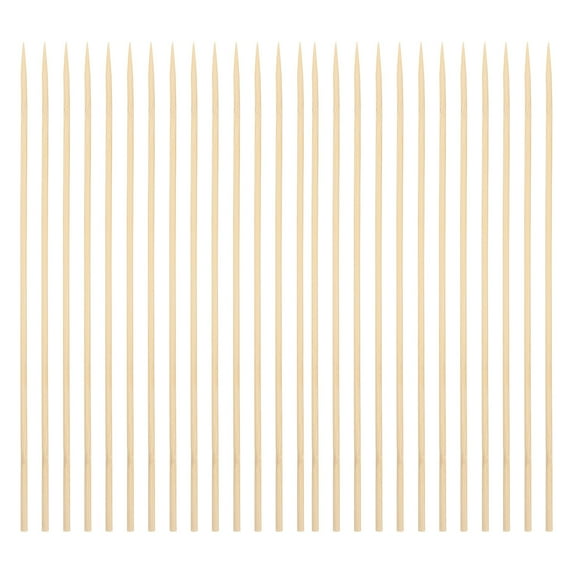 Pungan 120Pcs Sticks for Bouquet Cake Supplies, Natural Wood Flower Arrangements, Outdoor Craft Tape Sticks 11.81"X0.16"