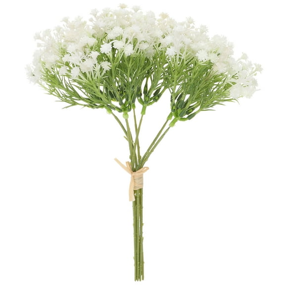 Pungan Bridal Bouquet Artificial Gypsophila Flowers Bouquets for Wedding Decor(11.02"X8.66"X8.66")