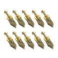 thumbnail image 1 of WRISTBIQUE Gypsum Board Fixed Screws Plasterboard Plug Fixing Screws Metal 10Pcs, 1 of 11