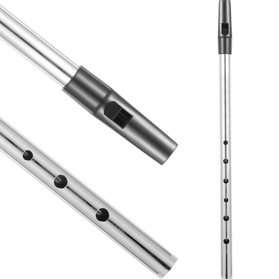 WRISTBIQUE Ireland C Key Whistle Flute for Daily Practice Stage Performances 1Set 13.2x0.7In