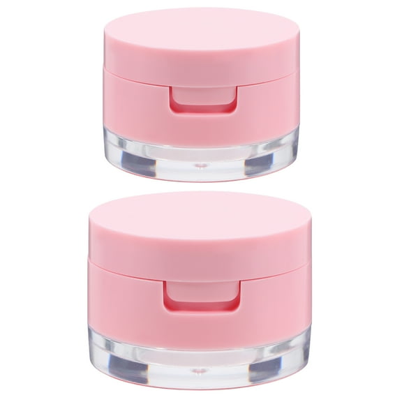 WRISTBIQUE Makeup Powder box Loose Powder Case Storage Women Daily Use 2 Sets