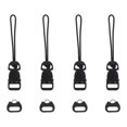 thumbnail image 1 of WRISTBIQUE Triangular Camera Strap Buckles Black 8 Pcs, 1 of 10