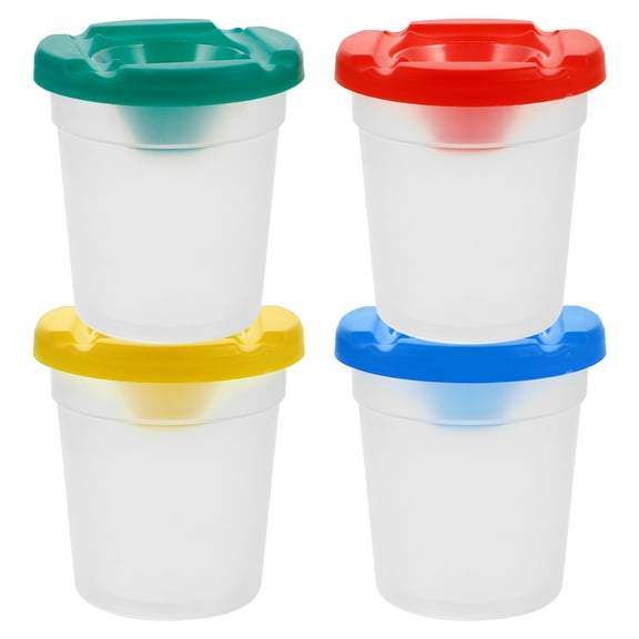 WRISTBIQUE Paint Brush Cleaner Tool Assorted Color 4Pcs 3.3In