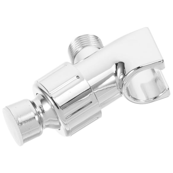 Pungan Shower Arm Adapter Adjustable Metal Shower Holder Bracket Wall Mount Handheld Replacement,3.74"X2.17"X1.38"