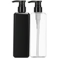 thumbnail image 1 of Pungan 2-Pack Refillable Shower Gel Dispenser Bottles, 500ml Pump Bottles for Shampoo, Lotion, Bathroom Countertop Containers, 1 of 10
