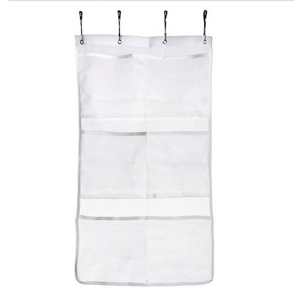 WRISTBIQUE Bathroom Accessories Bath Organizer Transparent PP 1Pack