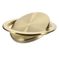 thumbnail image 1 of WRISTBIQUE Trash Bucket Cover Trash Can Lid Golden 430 Stainless Steel 1Set, 1 of 10