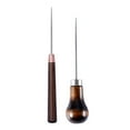 thumbnail image 1 of Pungan Stitching Awls 2Pcs Wood Handle Scratch Tool for DIY Sewing - Craft Cloth Punch,6.5"X0.59"X0.59", 1 of 10