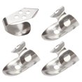 thumbnail image 1 of Pungan Thumb Pick 4pcs Stainless Steel Finger Picks Set for Guitar Banjos,1.38"X0.55"X0.55", 1 of 10