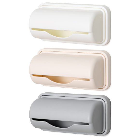 WRISTBIQUE Wall Mount Trash Bags Cases Simple Design Rectangular General Users 3Pack 5.89X2.95X2.36In