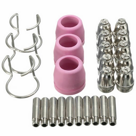 Pungan Welding Kit Plasma Cutting Tips Nozzles Consumables Set,0.98"X0.98"X0.98"