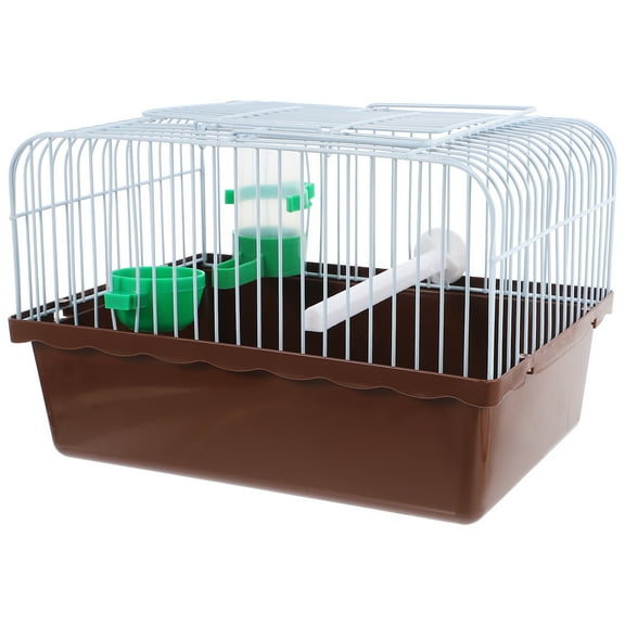 WRISTBIQUE Small Bird Cage Coffee 1Set 9.3X6.6X6.3In