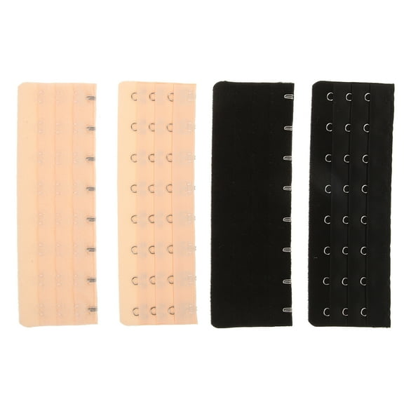 FRCOLOR Bra Extender with Jumpsuit Strap Supplies in Assorted Color for Home Use Made of Stainless Steel 4