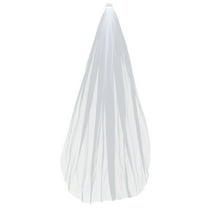 Pungan bridal veils Wedding Veil 80cm Fingertip Length Tulle Hair Accessory,47.24"X31.5"X0.59"