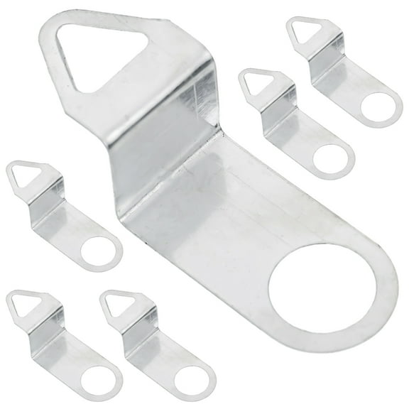 Pungan clock kit 6pcs Clock Replacement Hooks Wall Clock Hooks Hanging Hooks Battery Powered Clock Parts,2.36"X0.79"X0.79"