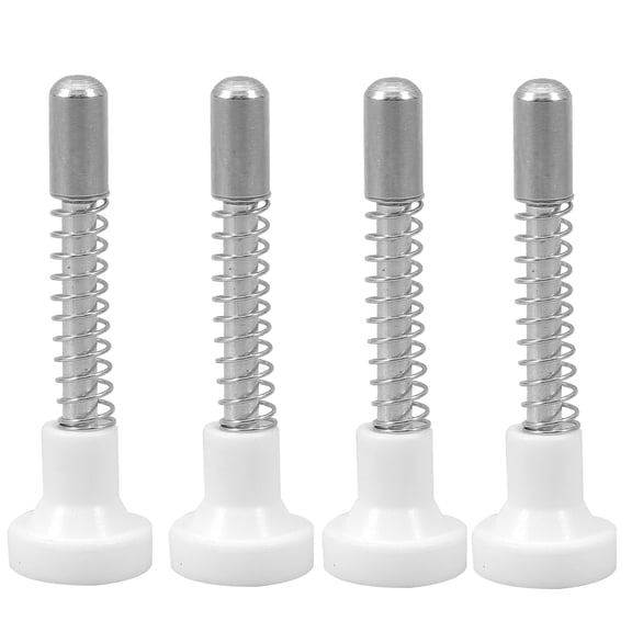WRISTBIQUE Spring Loaded Latch Iron 4Pcs 1.97X0.59X0.59in